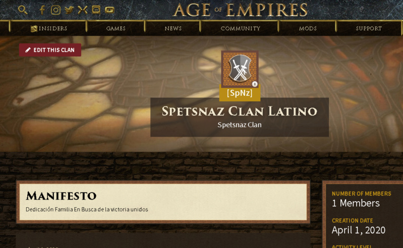 SpetsNaz Clan Age Of Empires 3 Definitive Edition - Age Of Mythology - Portal Age_of10