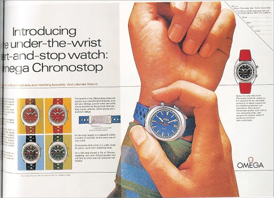 Récit : Omega « Chronostop » un chronographe atypique Chrono10