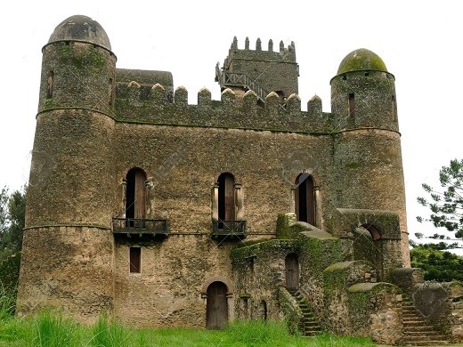 Ethiopie : une forteresse à Gondar 53811410