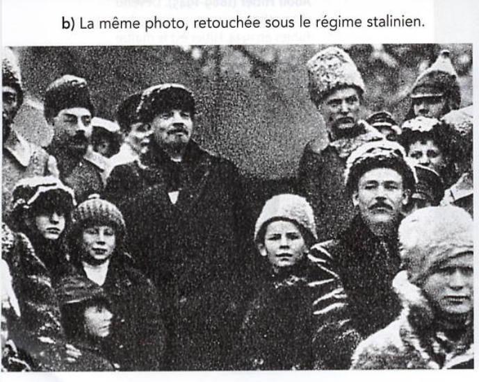Quand Staline "photoshopait" la révolution russe !! Captur32
