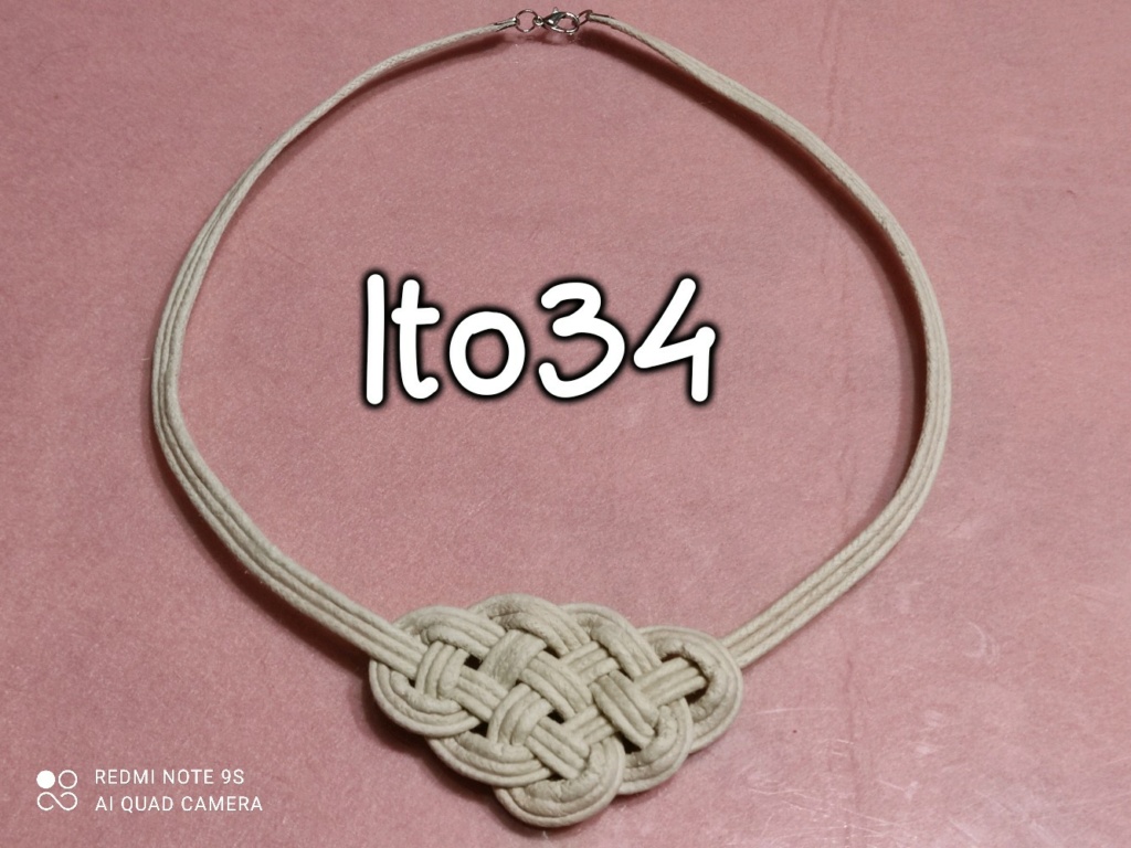 Collar de nudo chino Addte185