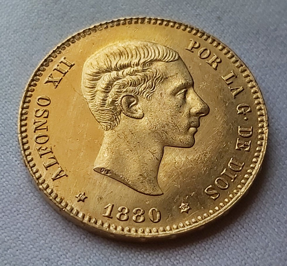 25 pesetas - 1880 *18-80. Concurso Imperio Numismático 25_pes10