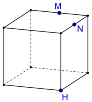 Área de secção num cubo 121