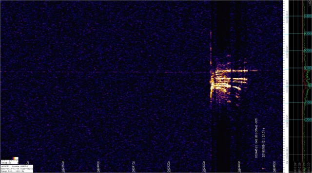 Recoupement de captures video et d'enregistrements de traces du Radar Graves 03243211