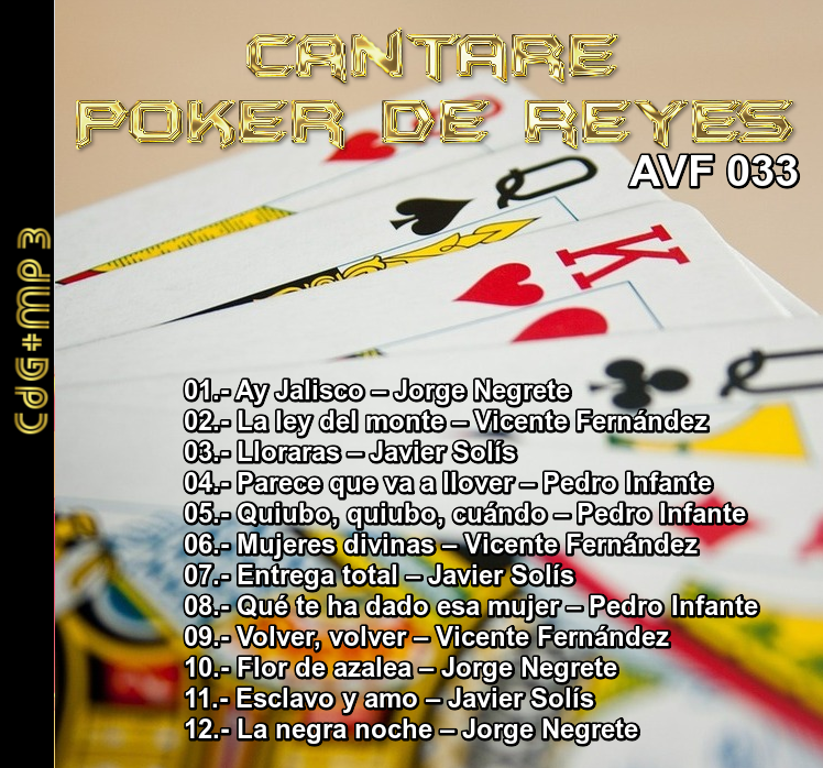 AVF 033 - Poker de reyes 03310