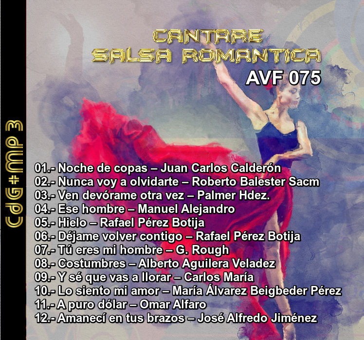 AVF-075 - Cantaré Salsa Romántica	 07510