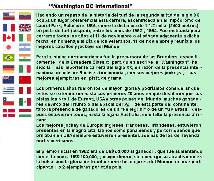 WASHINGTON DC INTERNATIONAL  1952 - 1994  Washin10