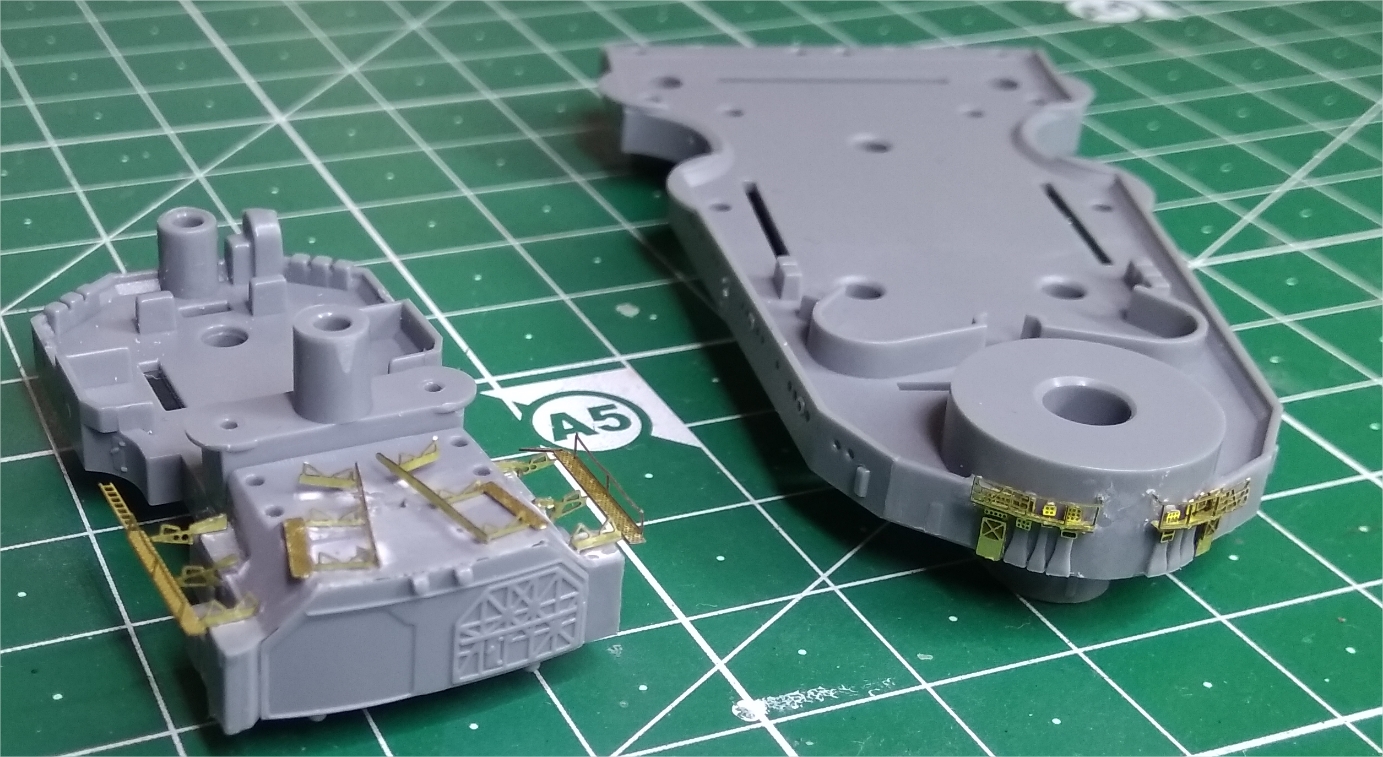 Bismarck MENG au 1/700e kit de PE Eduard Bismar20