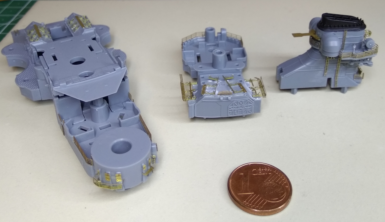 Bismarck MENG au 1/700e kit de PE Eduard Bismar22