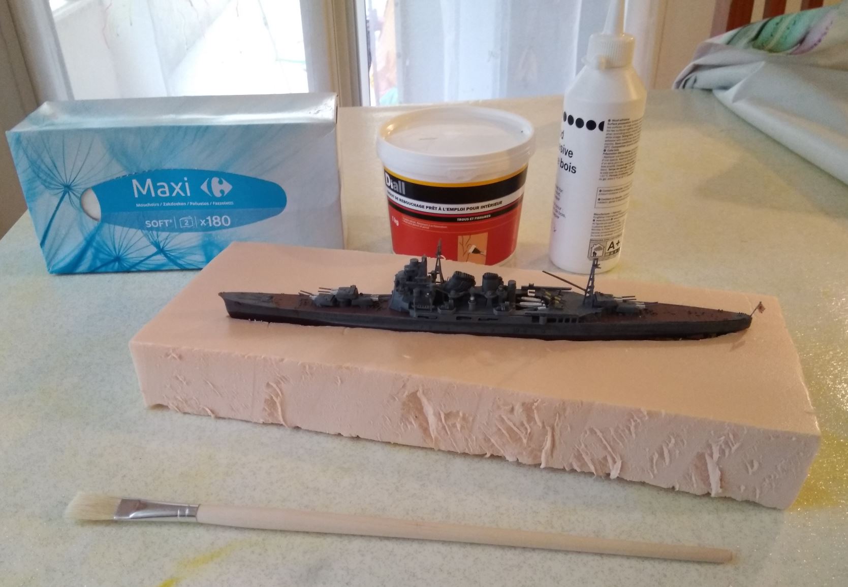 Tuto : Réaliser un premier diorama maritime Mer11