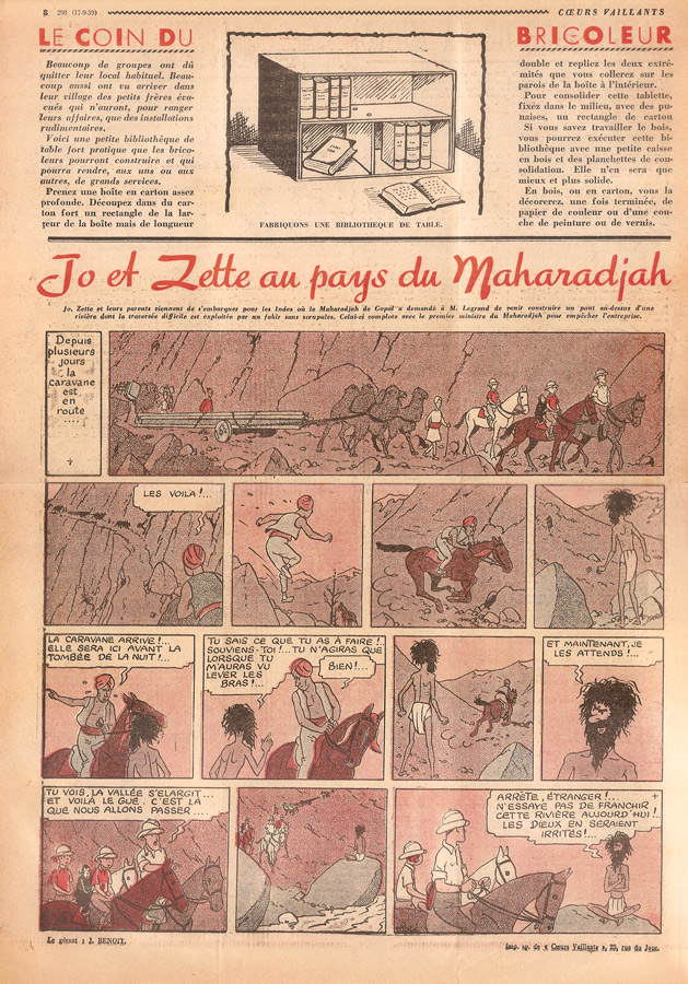 Jo, Zette et Jocko et autre travaux d'Hergé - Page 2 38-19311
