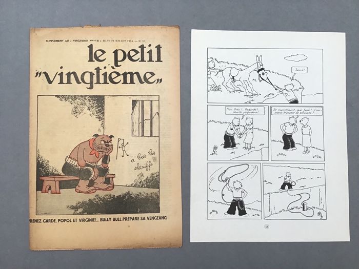 Jo, Zette et Jocko et autre travaux d'Hergé - Page 2 Fc33c710