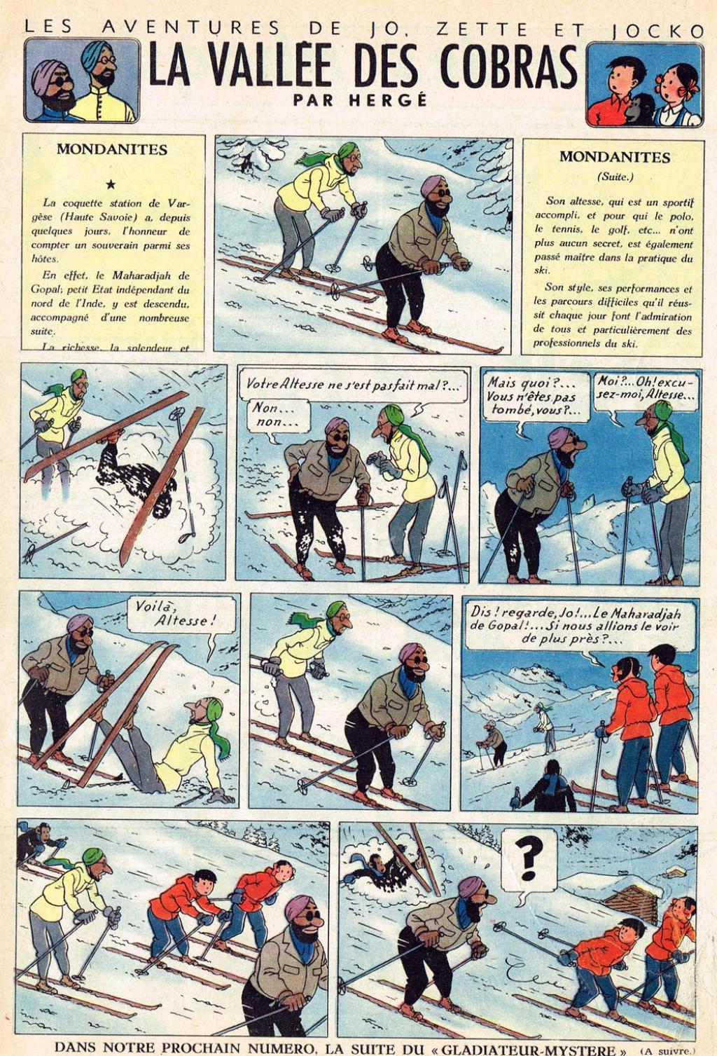 Jo, Zette et Jocko et autre travaux d'Hergé Page1710