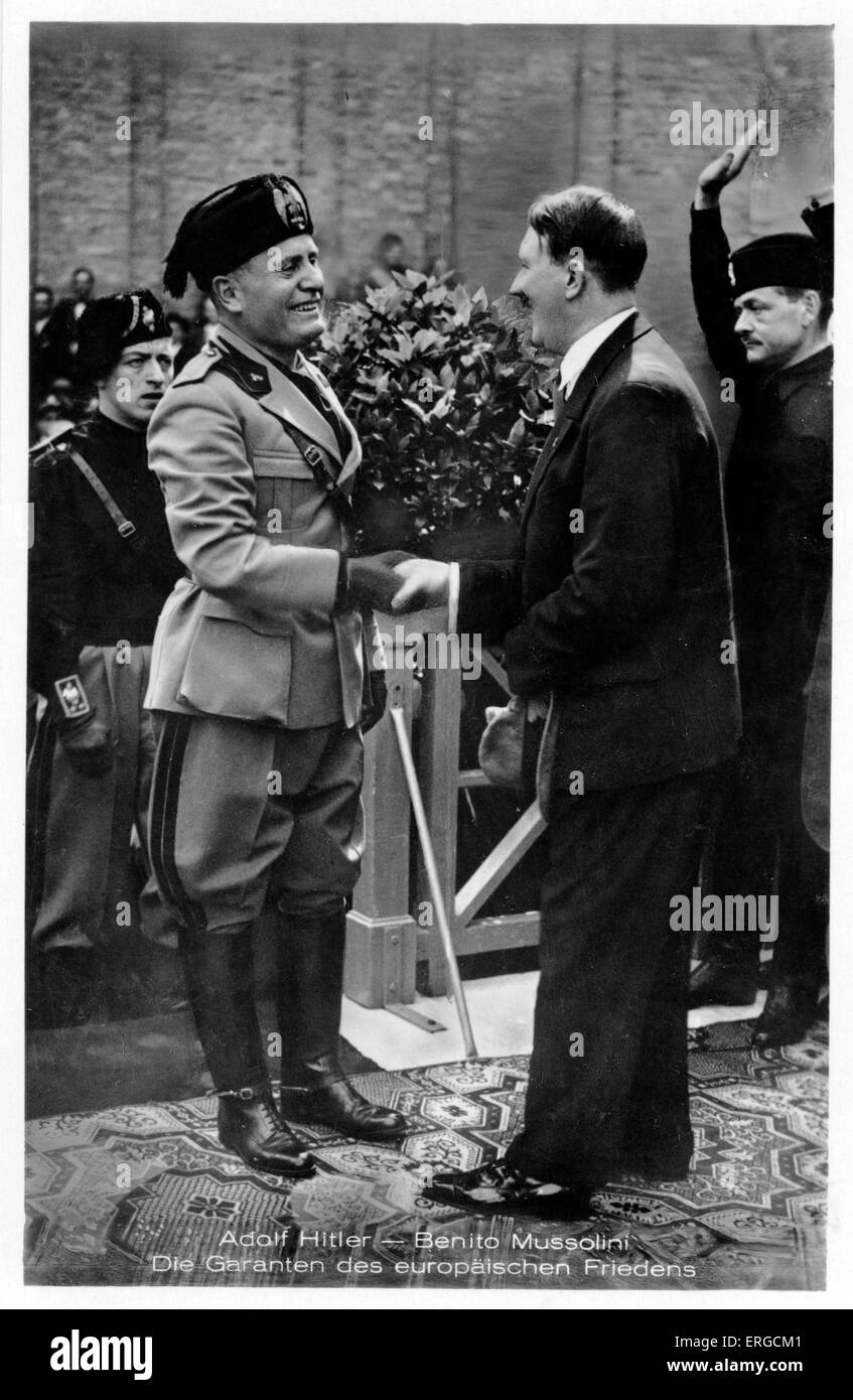 ¿Cuánto mide Benito Mussolini? - Altura - Real height Adolf-11