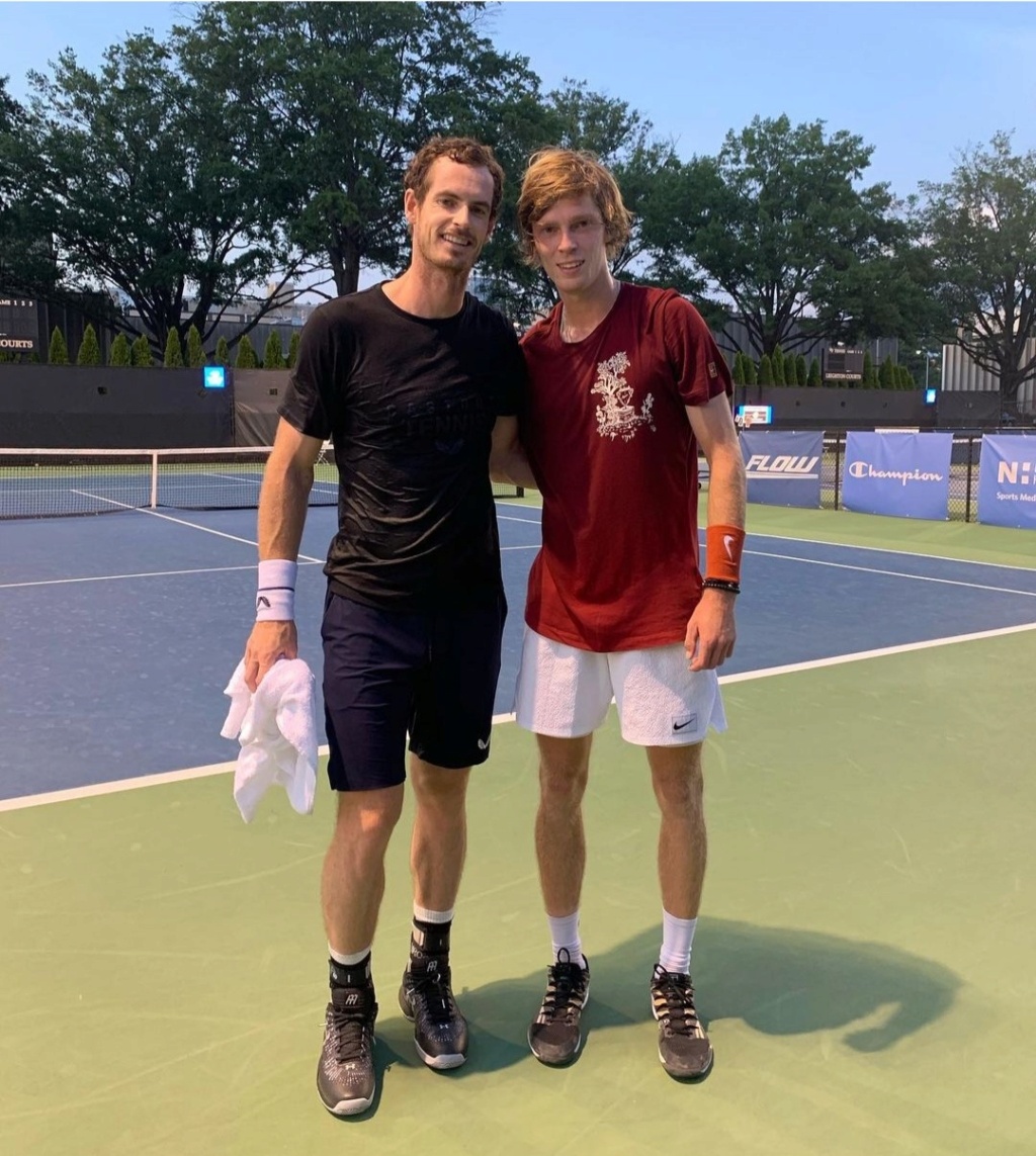 ¿Cuánto mide Andrey Rublev?-How tall is Andrey Rublev? Scree329