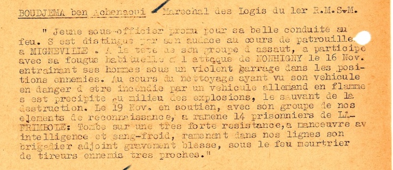RMSM liste récipiendaires Croix de Guerre OG "Musée Paris" Boudje10