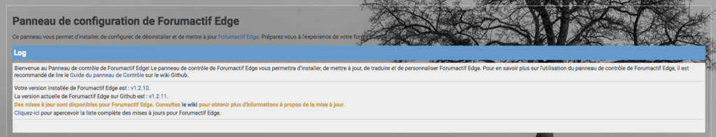 [Mise à jour] Mettre à jour Forumactif Edge Update10