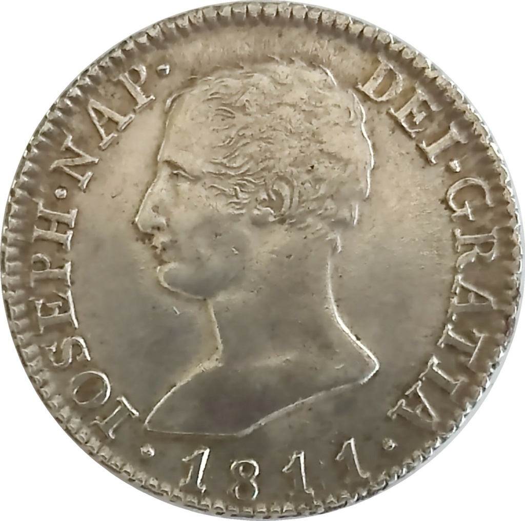 4 Reales de José I Bonaparte (José Napoleón) de 1811 Madrid AI Jnap_410