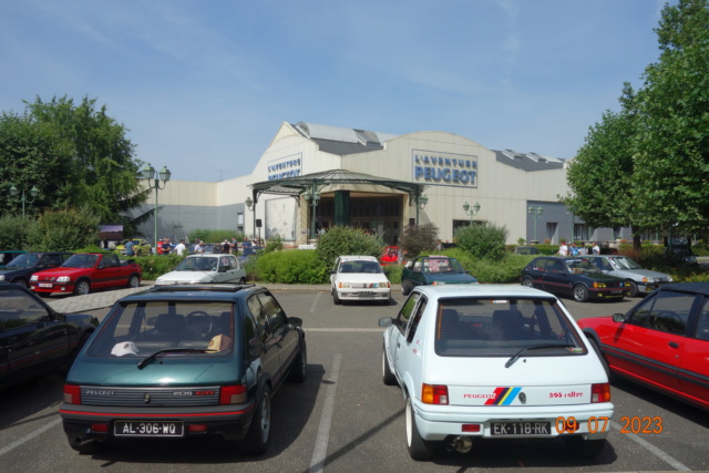 les 40 ans de la 205 musée Peugeot Sochaux Dsc04512
