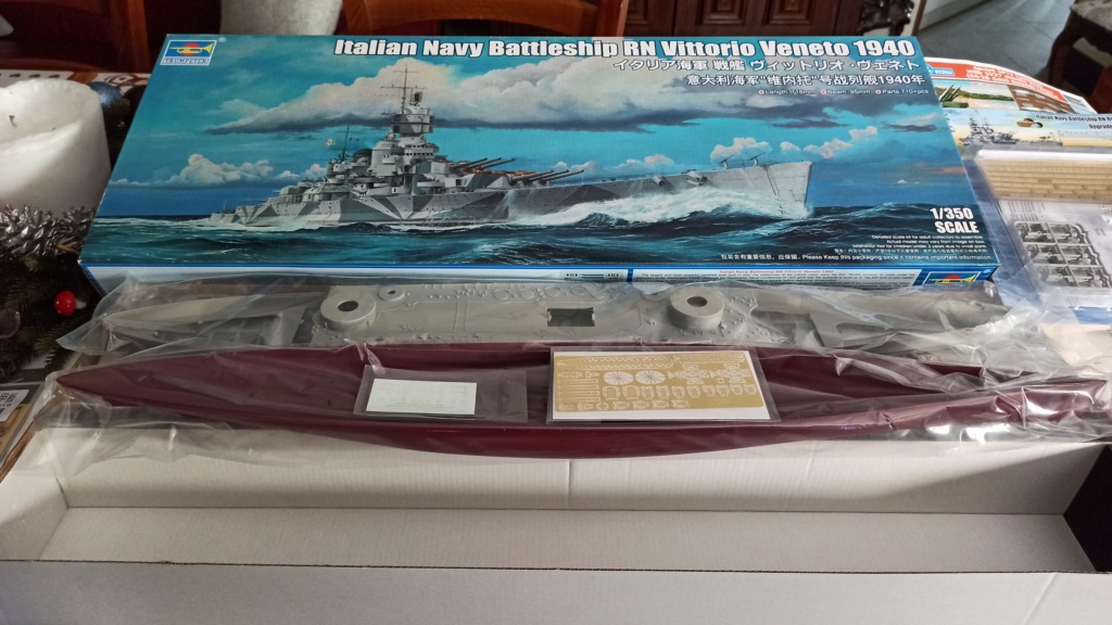 Corazzata Regia Marina Vittorio Veneto 1940 [Trumpeter 1/350°] de Philippe R. DAVID Img_2382