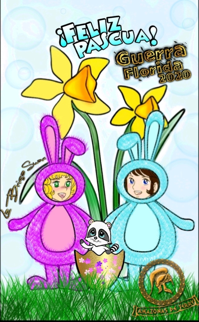 Desde la fundación K-G Amazonas de Terry☆Aporte No.2 Fan Art "Feliz Domingo de Pascua" 15867114