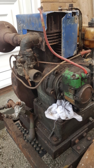 Possibly a petty AS engine with compressor 20191017