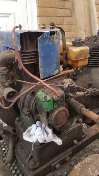 Possibly a petty AS engine with compressor 20191018