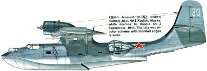 PBN-1 Nomad (Catalina) Flotte soviétique du Pacifique - conversion d'un PBY-5a Catalina - Revell - 1/72  1_116