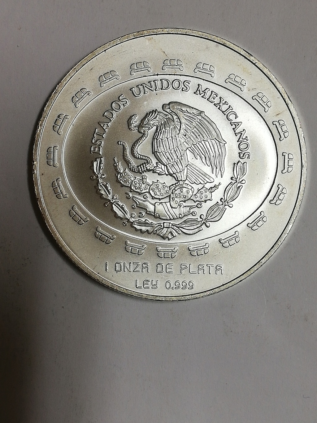 5 pesos, 1997.disco de la muerte. México  Img_2018