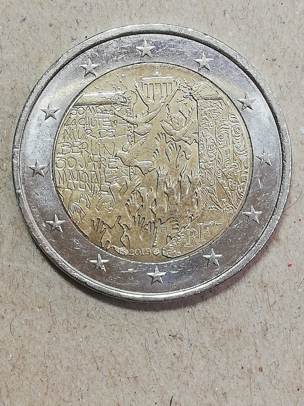 2 euros 2019, Francia  Img_2483