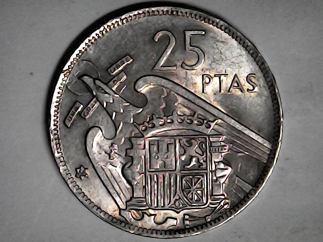 1 Peso de 1.867 (tipo Carrera), Guatemala. Mon_de19