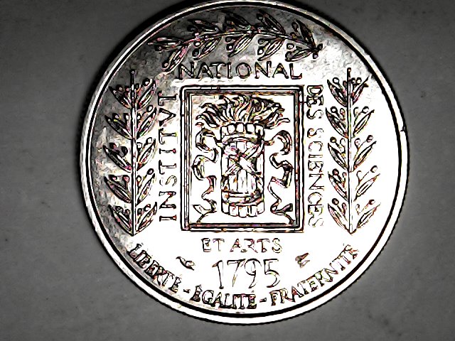 1 Franco de 1995. 200 aniversario del I.F.C. República Francesa. Mon_fe25