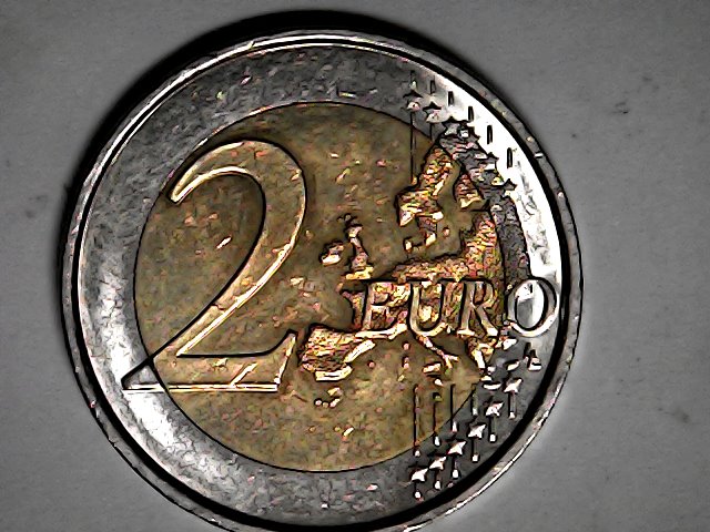 2 euros 2016 Felipe VI. Cuño doblado. Wed_ja22