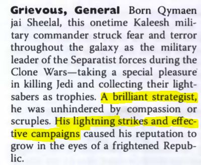 Respect Thread - Ultimate General Grievous Respect Thread (legends) 2022 Brilli19