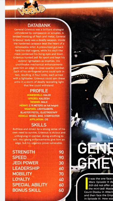 Respect Thread - Ultimate General Grievous Respect Thread (legends) 2022 Inside10