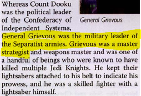 Ultimate General Grievous Respect Thread (legends)  Master13
