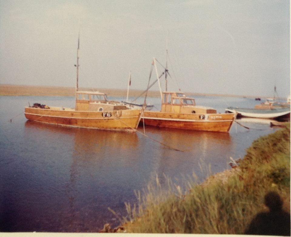 1950s Whitstable Fishing Boat Romulu10