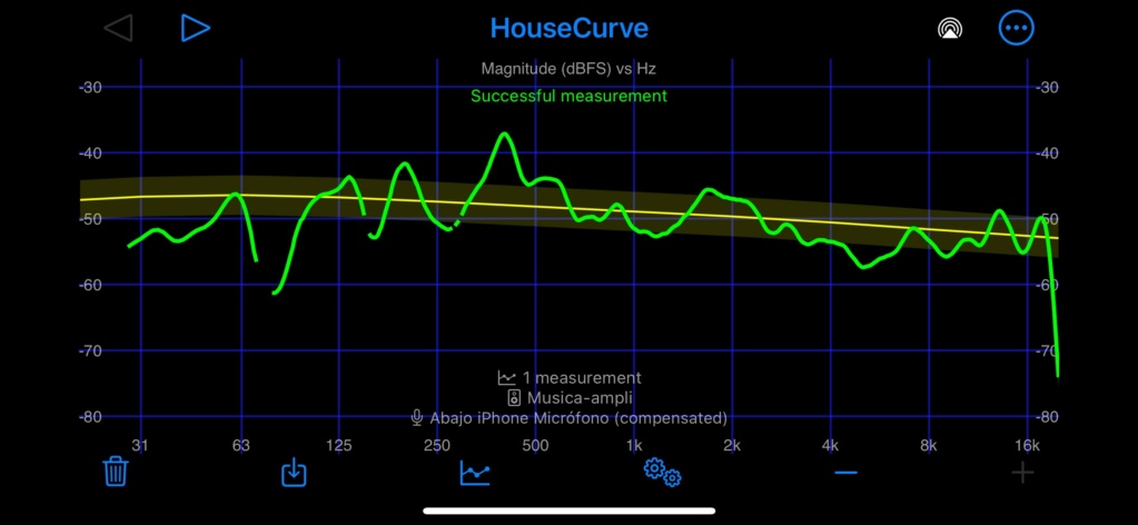 HouseCurve: app para ecualizar altavoces Curvas10