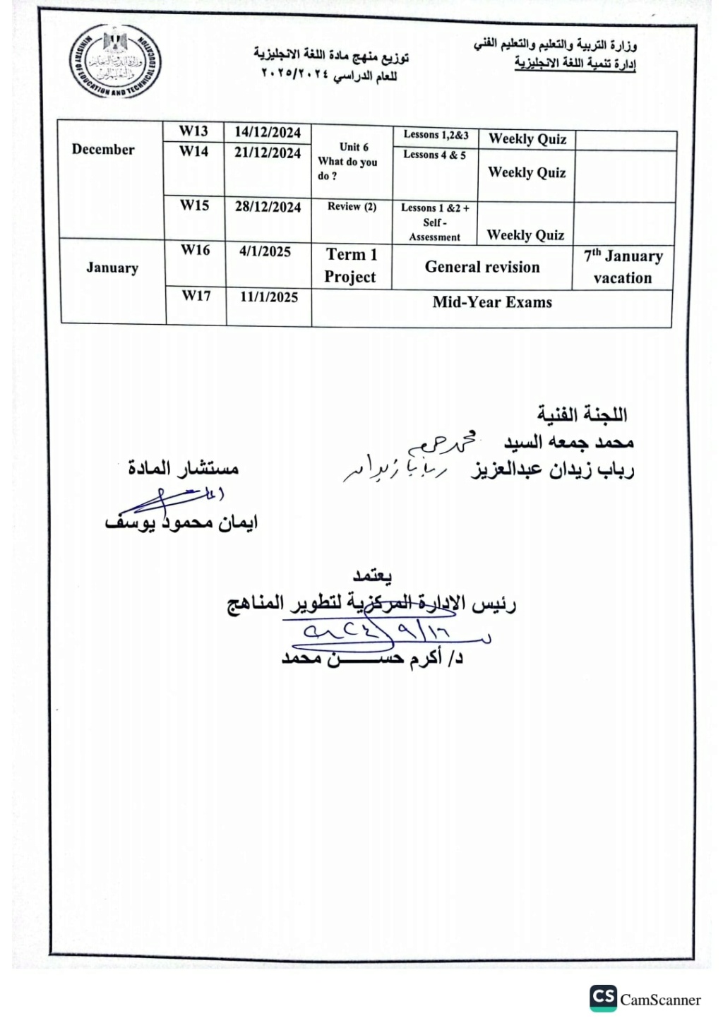 توزيع منهج اللغة الإنجليزية للصف الرابع الإبتدائي ترمين2025 242