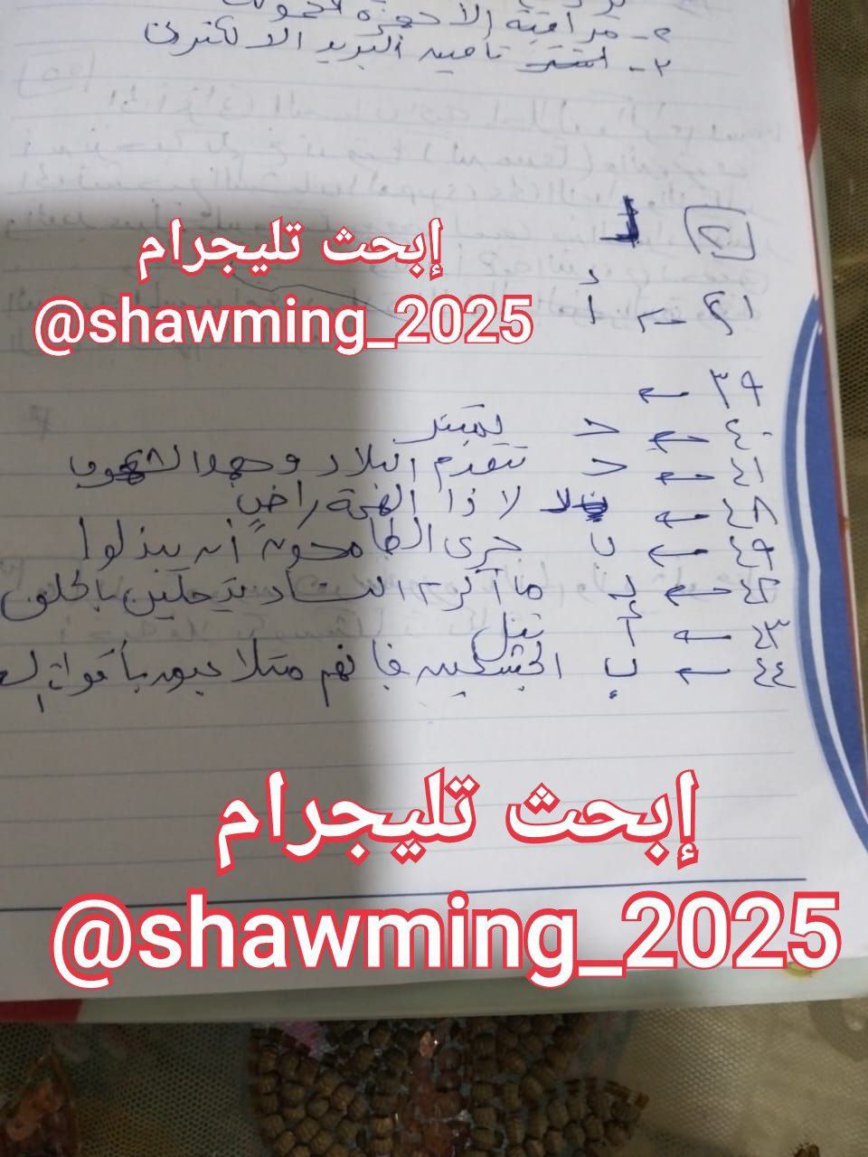 تداول أسئلة بامتحان العربي للثانوية العامة بإجابتها على «تليجرام» و التعليم تحقق 62add610