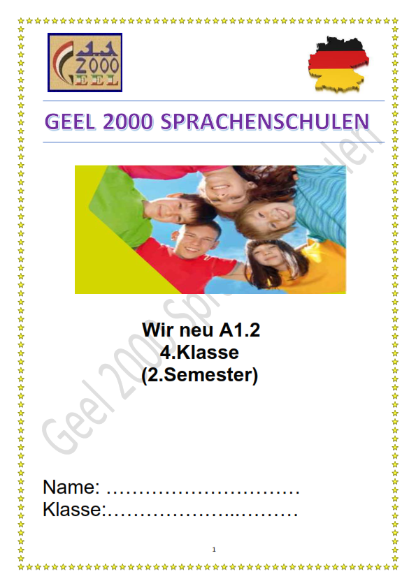 مذكرة لغة ألمانية لغات  جيل 2000 للصف الرابع 	 الابتدائي الترم الثاني 2024	 German14