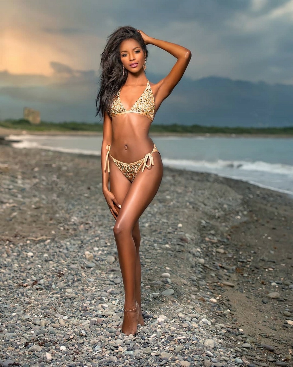 Miss Jamaica Universe Miss Miqueal-Symone Did Made The Top Ten Miss-u10