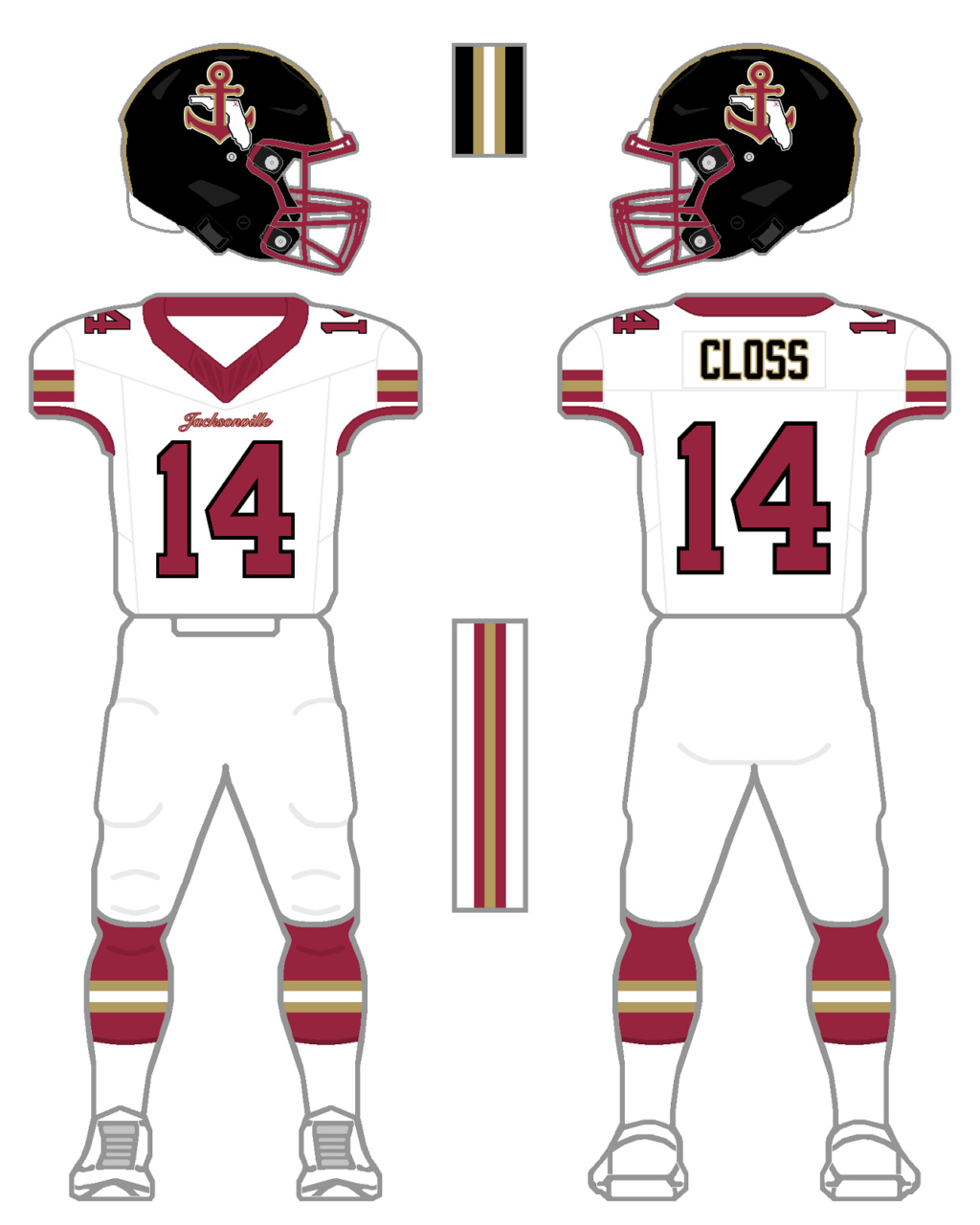 Uniform and Field Combinations for Week 1 - 2024 020b1b10