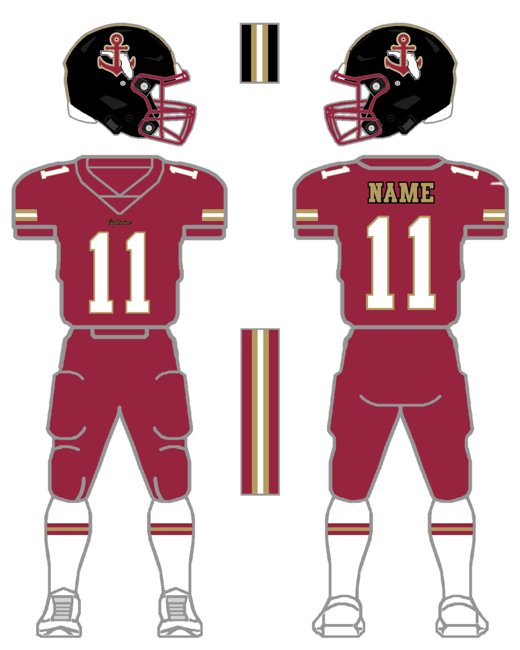 Jacksonville Captains Uniform Updates 5e57db10