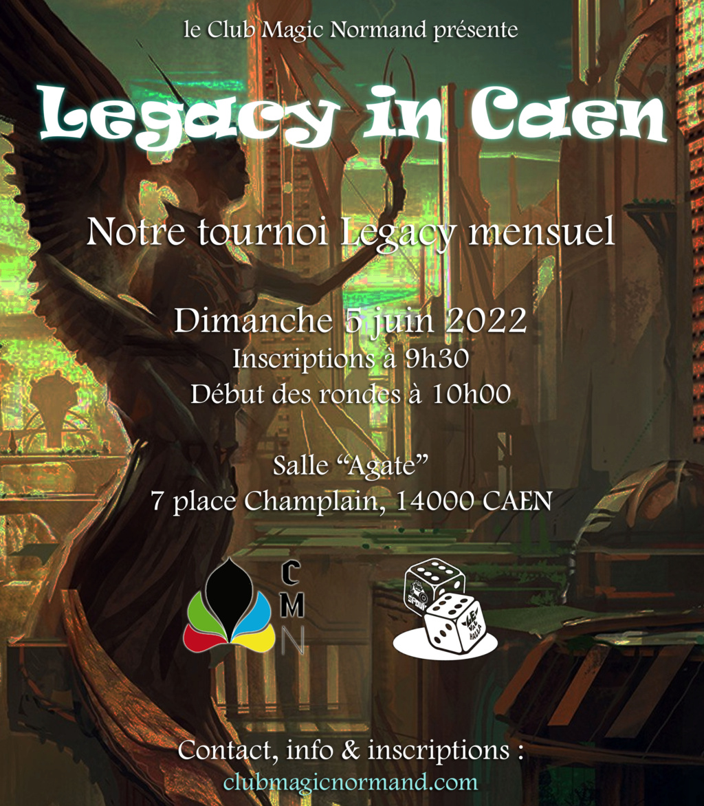 (Caen) Tournoi Legacy - Juin @CMN Tourno14