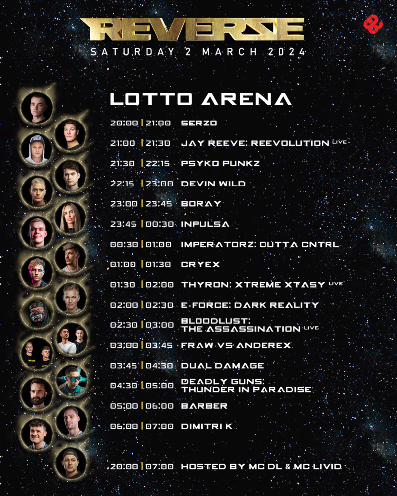 REVERZE - 02 Mars 2024 - Sportpaleis/Lotto Arena - Anvers - BE Samedi10