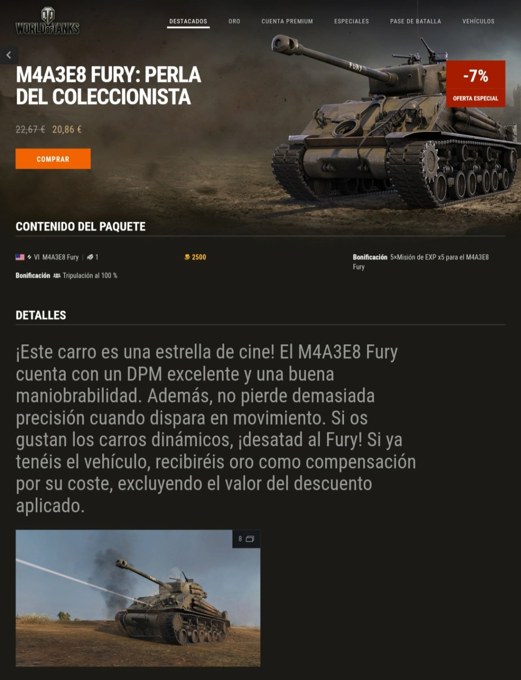M4A3E8 Fury: ¡Vuelve el ojo de la tormenta! 20230340