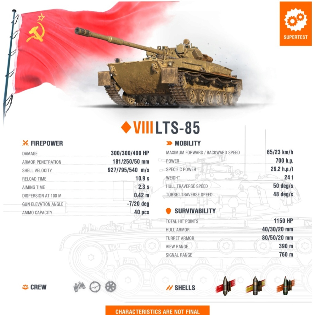 LTS-85 (ligero soviético de tier VIII) 20230714