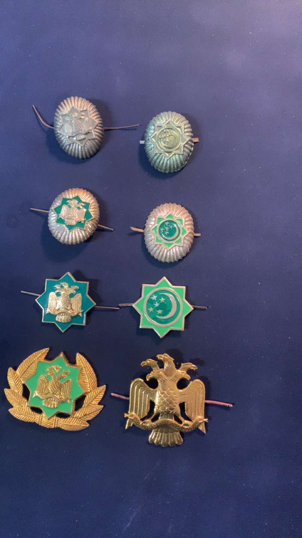Turkmenistan military badges 90s-2000s Img_4510