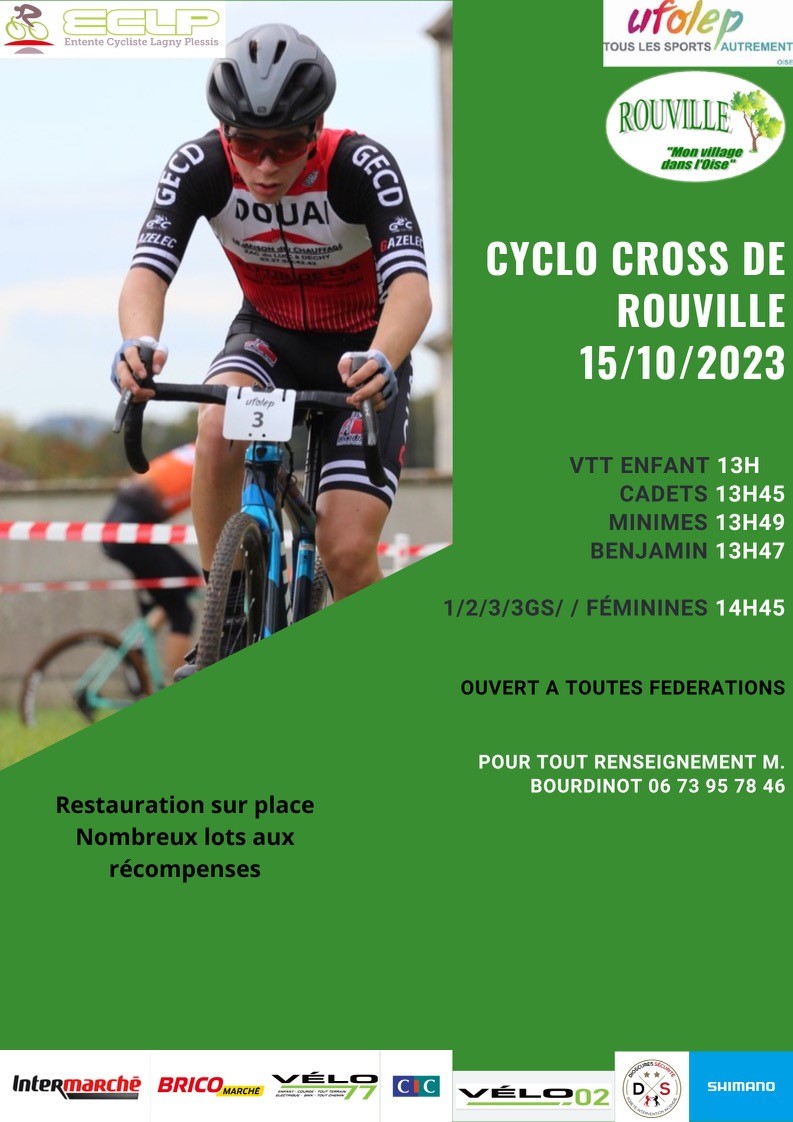 2023/10/15 - Dimanche - UFOLEP - Cyclo-cross - Rouville (60) organisé par Vélo77 Cyclo-11